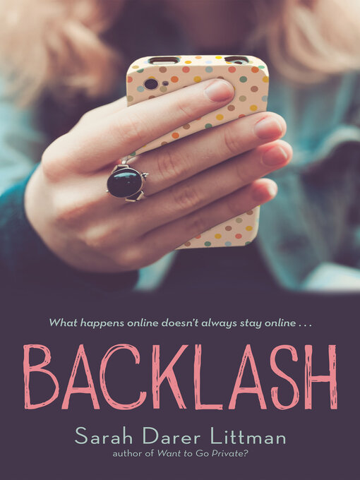 Title details for Backlash by Sarah Darer Littman - Wait list